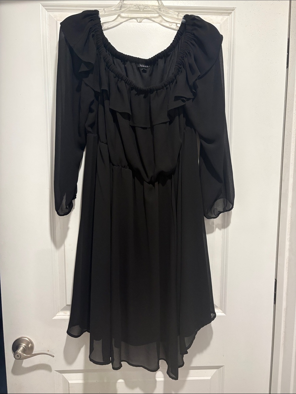 torrid Black Elastic Waist Skirt